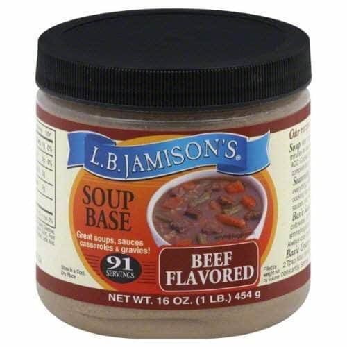 LB JAMISON Grocery > Soups & Stocks LB JAMISON: Beef Soup Base, 16 oz