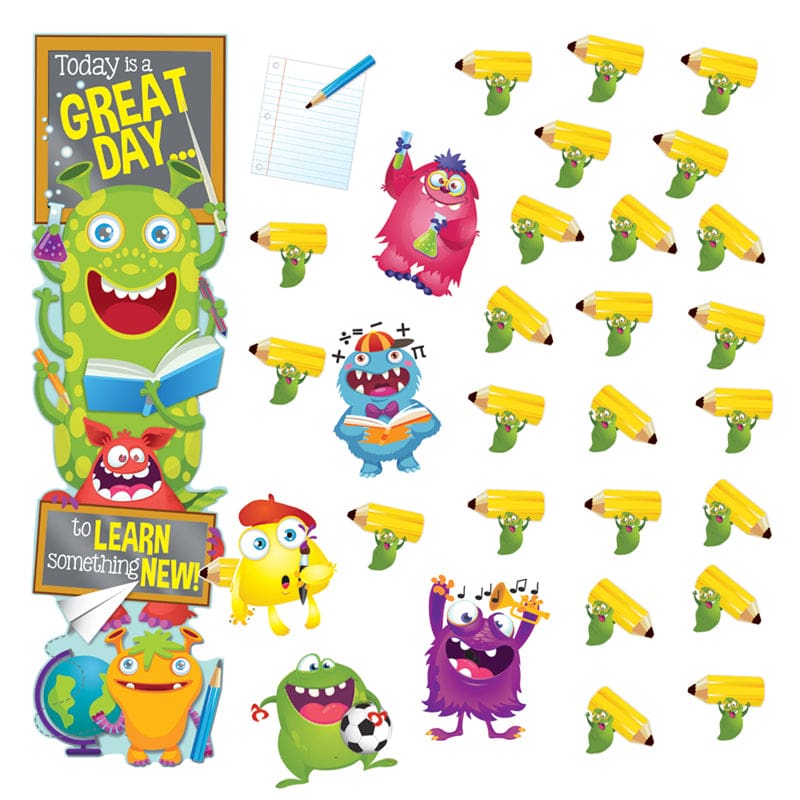 Learn Something New Door Decor Kit (Pack of 6) - Classroom Theme - Eureka