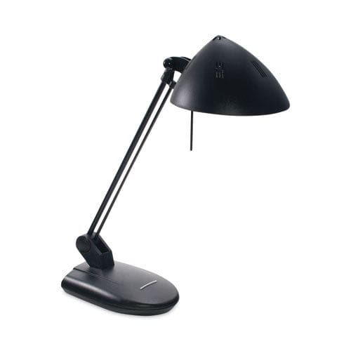 Ledu High-output Three-level Halogen Desk Lamp 6.75w X 9d X 20.25h Matte Black - School Supplies - Ledu®