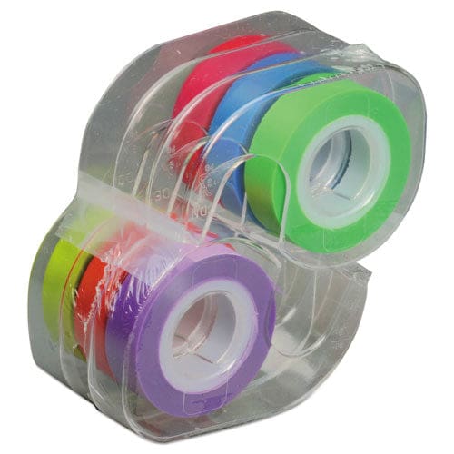 LEE Removable Highlighter Tape 0.5 X 720 Assorted 6/pack - School Supplies - LEE