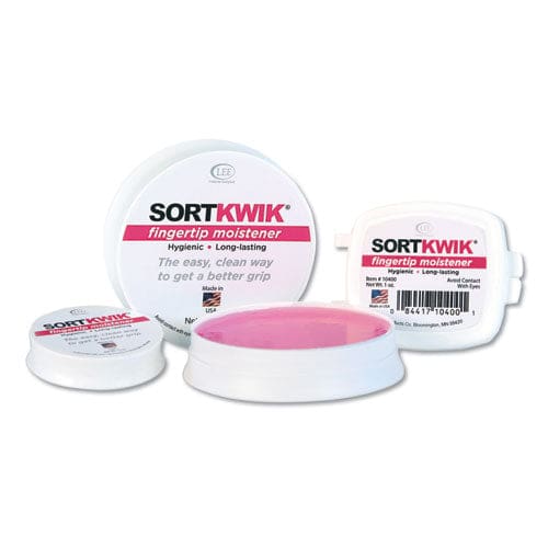 LEE Sortkwik Fingertip Moisteners 1 Oz Pink - Office - LEE