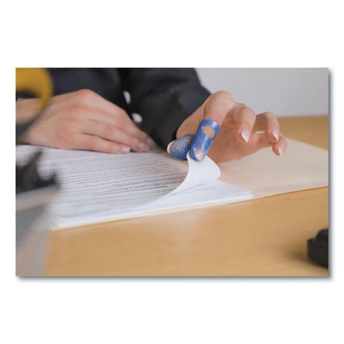LEE Tippi Micro-gel Fingertip Grips Size 7 Medium Assorted 10/pack - Office - LEE