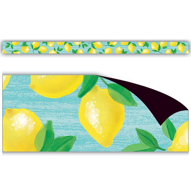 Lemon Zest Magnetic Border (Pack of 6) - Border/Trimmer - Teacher Created Resources