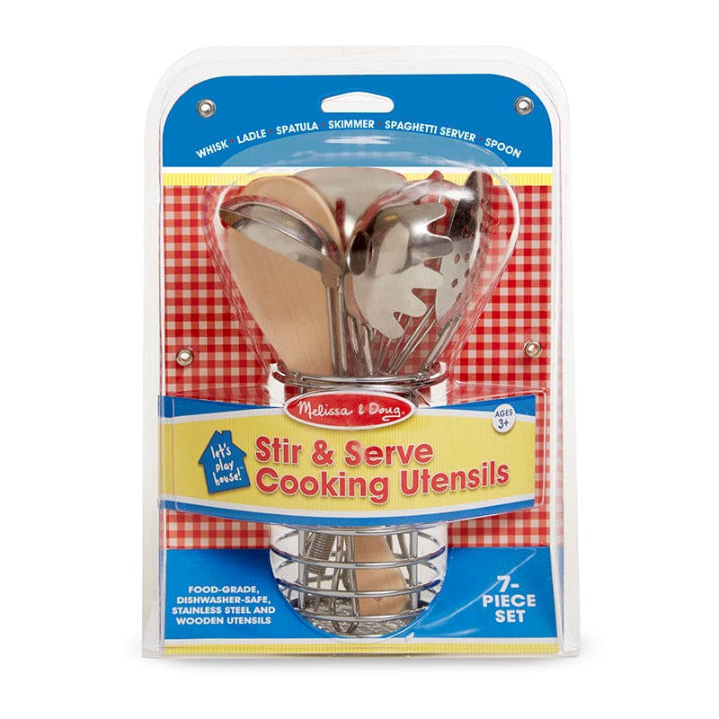 Lets Play House Stir & Serve Cooking Utensils (Pack of 2) - Homemaking - Melissa & Doug