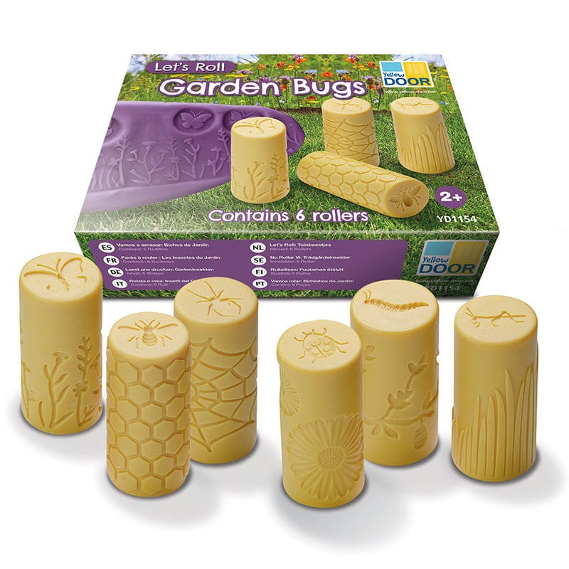 Lets Roll Garden Bugs (Pack of 2) - Clay & Clay Tools - Yellow Door Us LLC