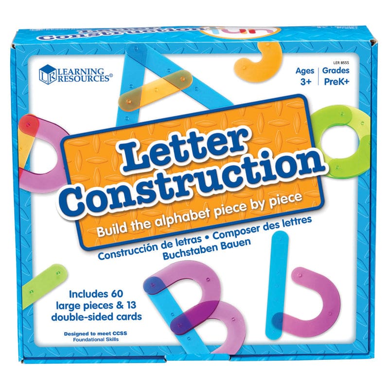 Letter Construction Activity Set - Language Arts - Learning Resources