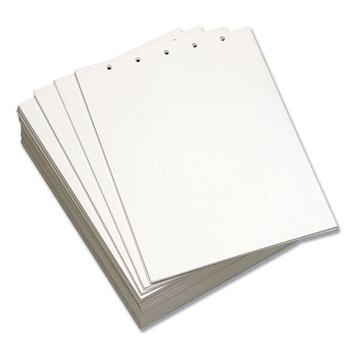 Lettermark Custom Cut-sheet Copy Paper 92 Bright Micro-perforated 3.5 From Bottom 24 Lb Bond Weight 8.5 X 11 White 500/ream - School