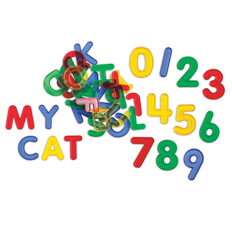 Letters & Number Set Mini Jar Transparent (Pack of 3) - Letter Recognition - Learning Advantage