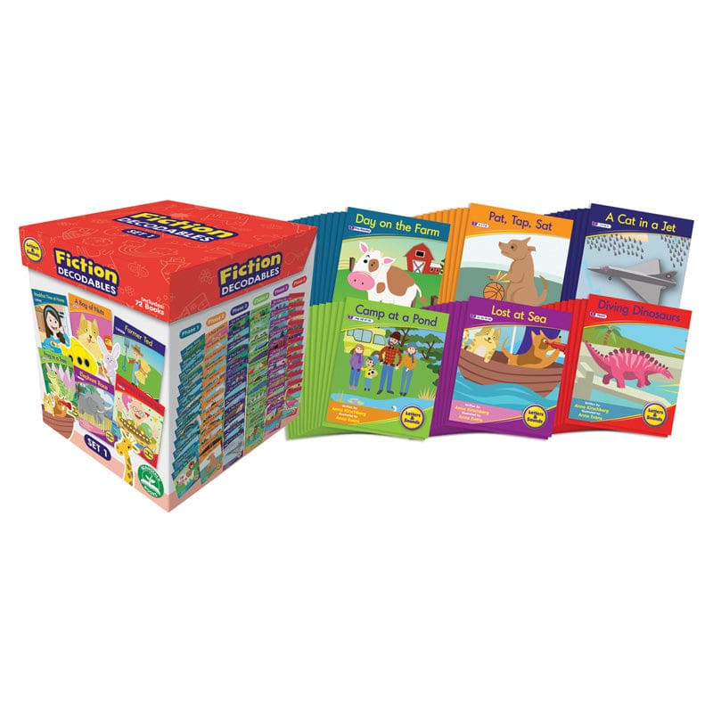 Letters & Sounds Set 1 Fiction Boxed Set - Phonics - Junior Learning