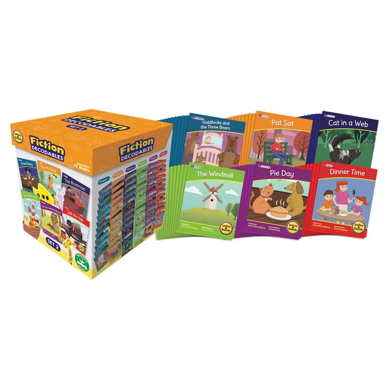 Letters & Sounds Set 2 Fiction Boxed Set - Phonics - Junior Learning