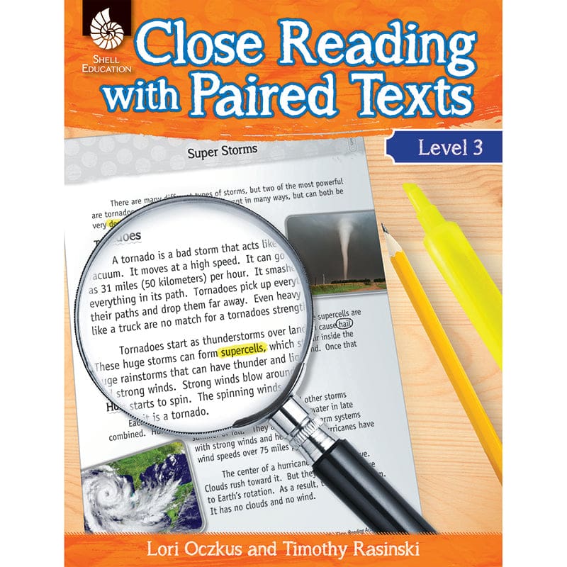 Level 3 Close Reading With Paired Texts - Comprehension - Shell Education