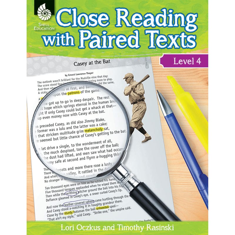 Level 4 Close Reading With Paired Texts - Comprehension - Shell Education