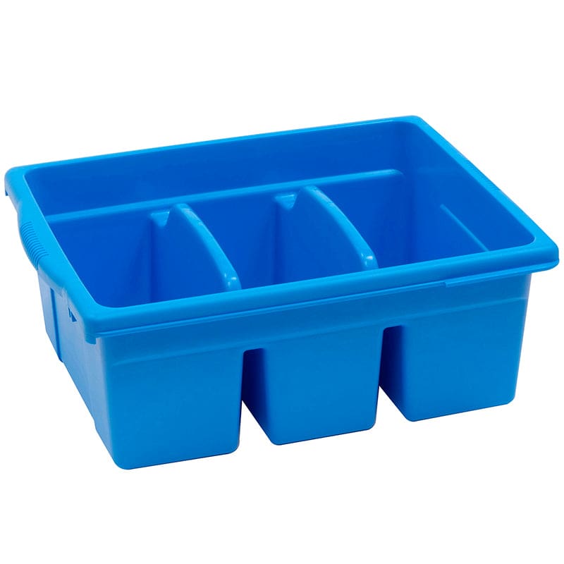Leveled Reading Blue Large Divided Book Tub (Pack of 3) - Storage Containers - Copernicus Educational Prod.