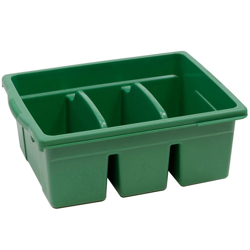 Leveled Reading Green Large Divided Book Tub (Pack of 3) - Storage Containers - Copernicus Educational Prod.