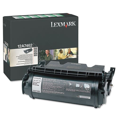 Lexmark 12a7462 Return Program High-yield Toner 21,000 Page-yield Black - Technology - Lexmark™