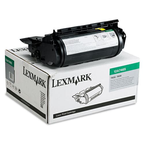 Lexmark 12a7465 Return Program Extra High-yield Toner 32,000 Page-yield Black - Technology - Lexmark™