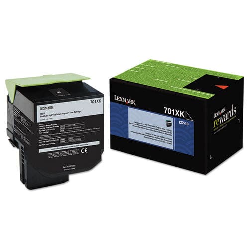 Lexmark 70c1xk0 Return Program Extra High-yield Toner 8,000 Page-yield Black - Technology - Lexmark™