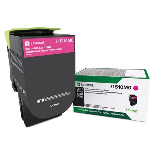 Lexmark 71b10m0 Unison Toner 2,300 Page-yield Magenta - Technology - Lexmark™