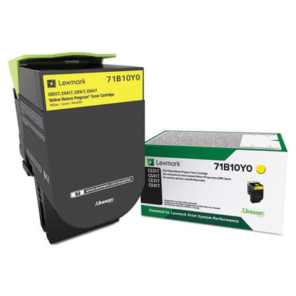 Lexmark 71b10y0 Unison Toner 2,300 Page-yield Yellow - Technology - Lexmark™