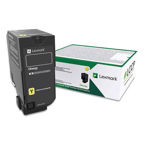 Lexmark 74c00yg Return Program Toner 3,000 Page-yield Yellow - Technology - Lexmark™