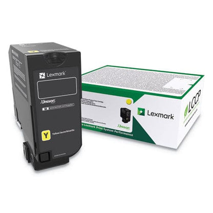 Lexmark 74c0hyg High-yield Toner 12,000 Page-yield Yellow - Technology - Lexmark™