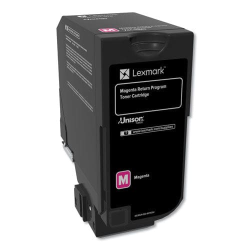 Lexmark 74c10m0 Return Program Unison Toner 3,000 Page-yield Magenta - Technology - Lexmark™