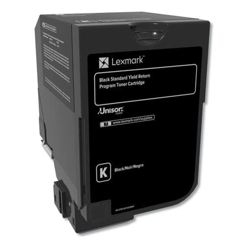 Lexmark 74c1hk0 Return Program Unison High-yield Toner 20,000 Page-yield Black - Technology - Lexmark™