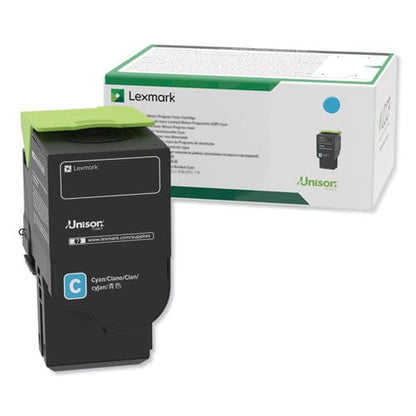 Lexmark 78c1xc0 Return Program Extra High-yield Toner 5,000 Page-yield Cyan - Technology - Lexmark™