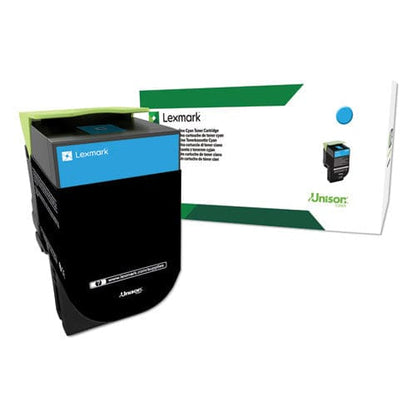 Lexmark 80c1hc0 Return Program High-yield Toner 3,000 Page-yield Cyan - Technology - Lexmark™