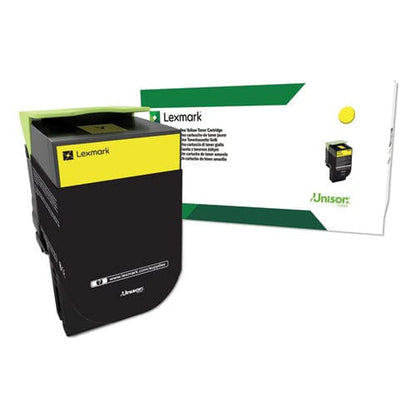 Lexmark 80c1hy0 Return Program High-yield Toner 3,000 Page-yield Yellow - Technology - Lexmark™