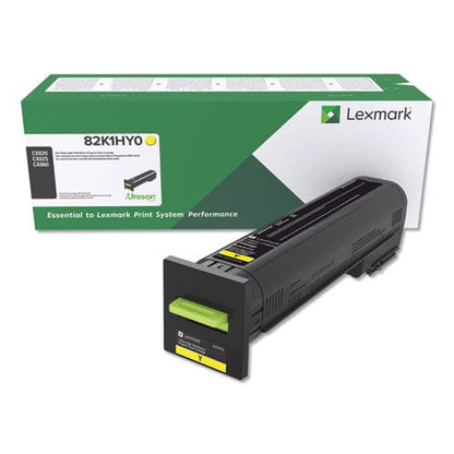 Lexmark 82k1hy0 Return Program High-yield Toner 17,000 Page-yield Yellow - Technology - Lexmark™