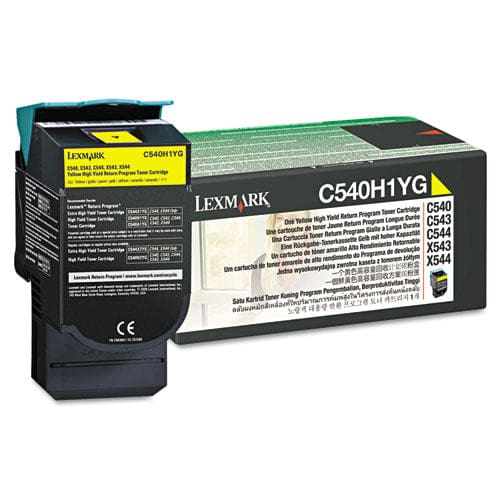 Lexmark C540a1cg Return Program Toner 1,000 Page-yield Cyan - Technology - Lexmark™