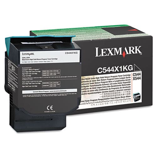 Lexmark C544x1kg Return Program Extra High-yield Toner 6,000 Page-yield Black - Technology - Lexmark™