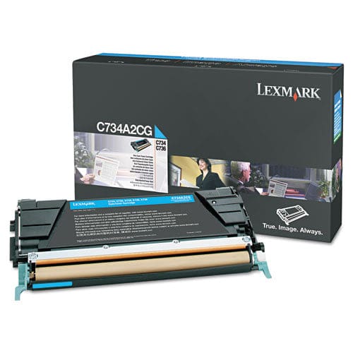 Lexmark C734a2cg Toner 6,000 Page-yield Cyan - Technology - Lexmark™