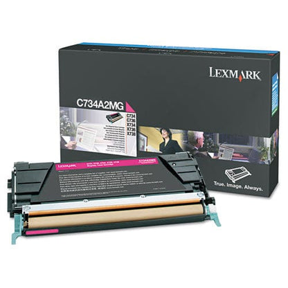 Lexmark C734a2mg Toner 6,000 Page-yield Magenta - Technology - Lexmark™