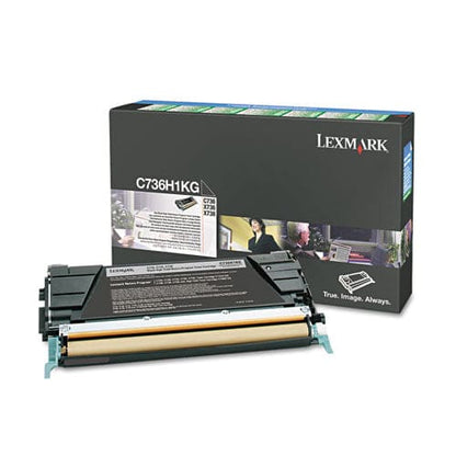 Lexmark C736h1kg Return Program High-yield Toner 12,000 Page-yield Black - Technology - Lexmark™