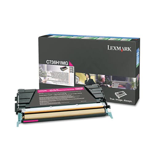 Lexmark C736h1mg Return Program High-yield Toner 10,000 Page-yield Magenta - Technology - Lexmark™