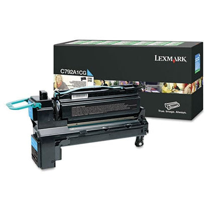 Lexmark C792a1cg Return Program Toner 6,000 Page-yield Cyan - Technology - Lexmark™