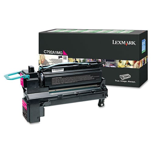 Lexmark C792a1mg Return Program Toner 6,000 Page-yield Magenta - Technology - Lexmark™