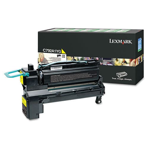 Lexmark C792a1yg Return Program Toner 6,000 Page-yield Yellow - Technology - Lexmark™