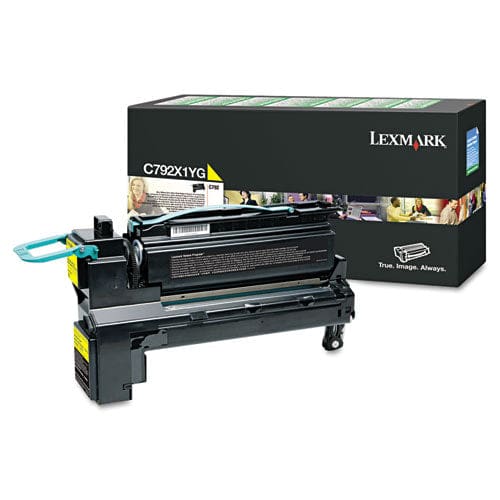 Lexmark C792x1yg Return Program Extra High-yield Toner 20,000 Page-yield Yellow - Technology - Lexmark™