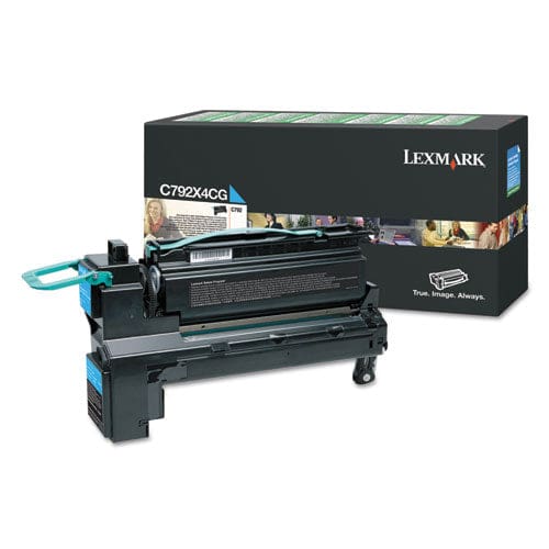 Lexmark C792x4cg Return Program Extra High-yield Toner 17,000 Page-yield Cyan - Technology - Lexmark™