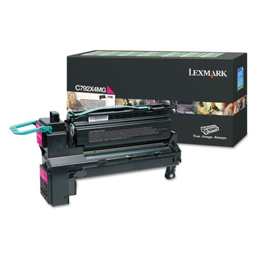 Lexmark C792x4mg Return Program Extra High-yield Toner 17,000 Page-yield Magenta - Technology - Lexmark™