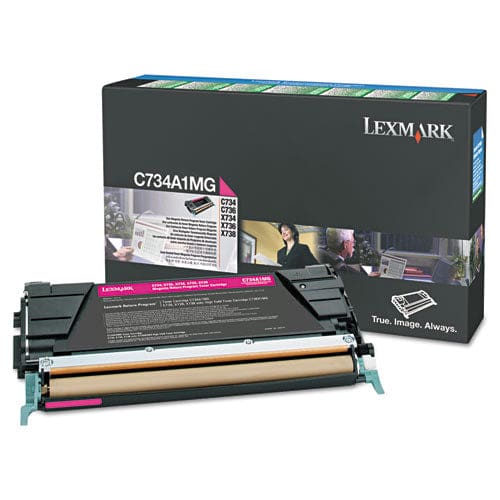 Lexmark X748h1mg Return Program High-yield Toner 10,000 Page-yield Magenta - Technology - Lexmark™