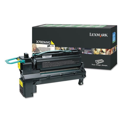 Lexmark X792x4yg Return Program Extra High-yield Toner 20,000 Page-yield Yellow - Technology - Lexmark™