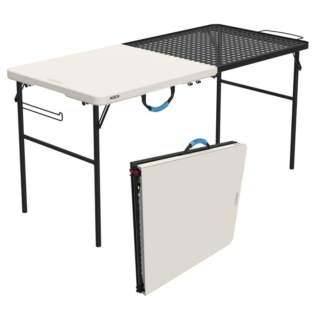 Lifetime 5-ft Fold-in-Half Camping Table - Folding & Stackable Furniture - Lifetime