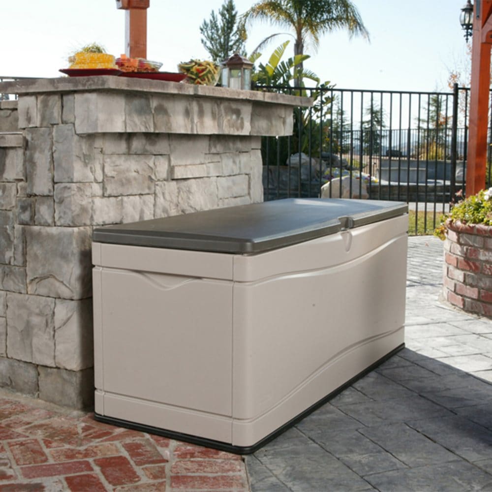 Lifetime Deck/Storage Box - 130 gal. - Sheds & Outdoor Storage - Lifetime