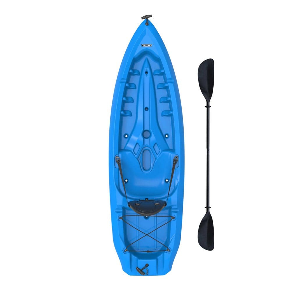 Lifetime Lotus 8’ Sit-On-Top Kayak (Paddle Included) - Canoes Kayaks & Paddleboards - Lifetime