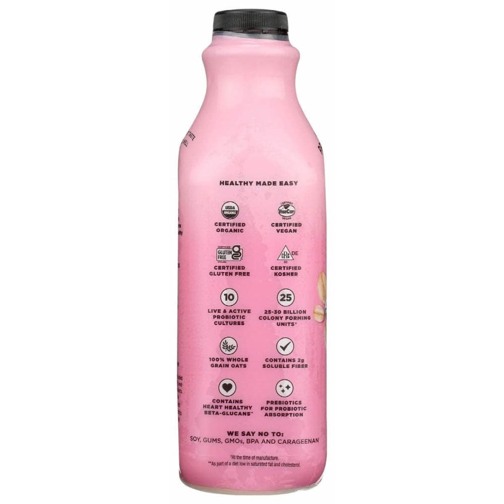 LIFEWAY Grocery > Refrigerated LIFEWAY Organic Oat Strawberry Vanilla, 32 fo