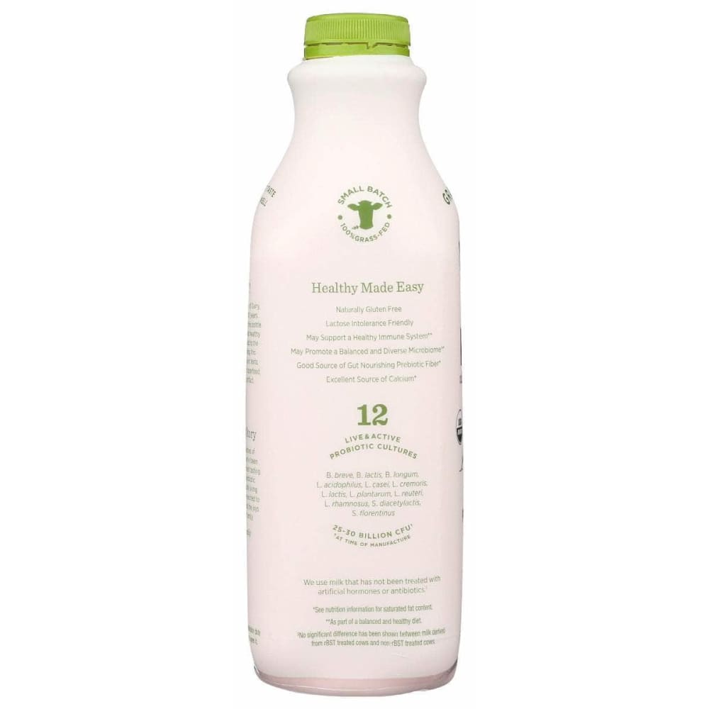 LIFEWAY Grocery > Refrigerated LIFEWAY: Strawberry Organic Kefir Grass Fed, 32 oz